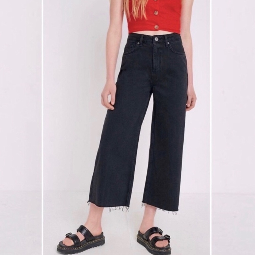 BDG Raw Hem Black Jeans